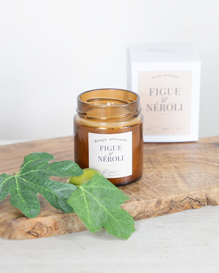 Vela de higos y neroli