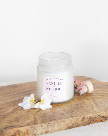 Bougie vanille patchouli