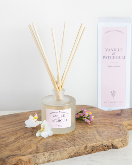 Diffuseur de parfum vanille et patchouli