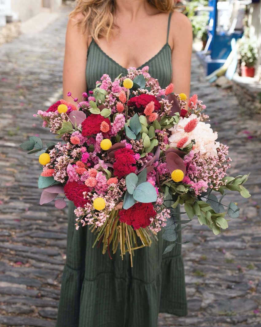 Bouquet Cala Serena 2 Bouquet Cala Serena Rosa Cadaqués