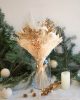 Bouquet de noël or fleurs séchées Bouquet de noël or fleurs séchées