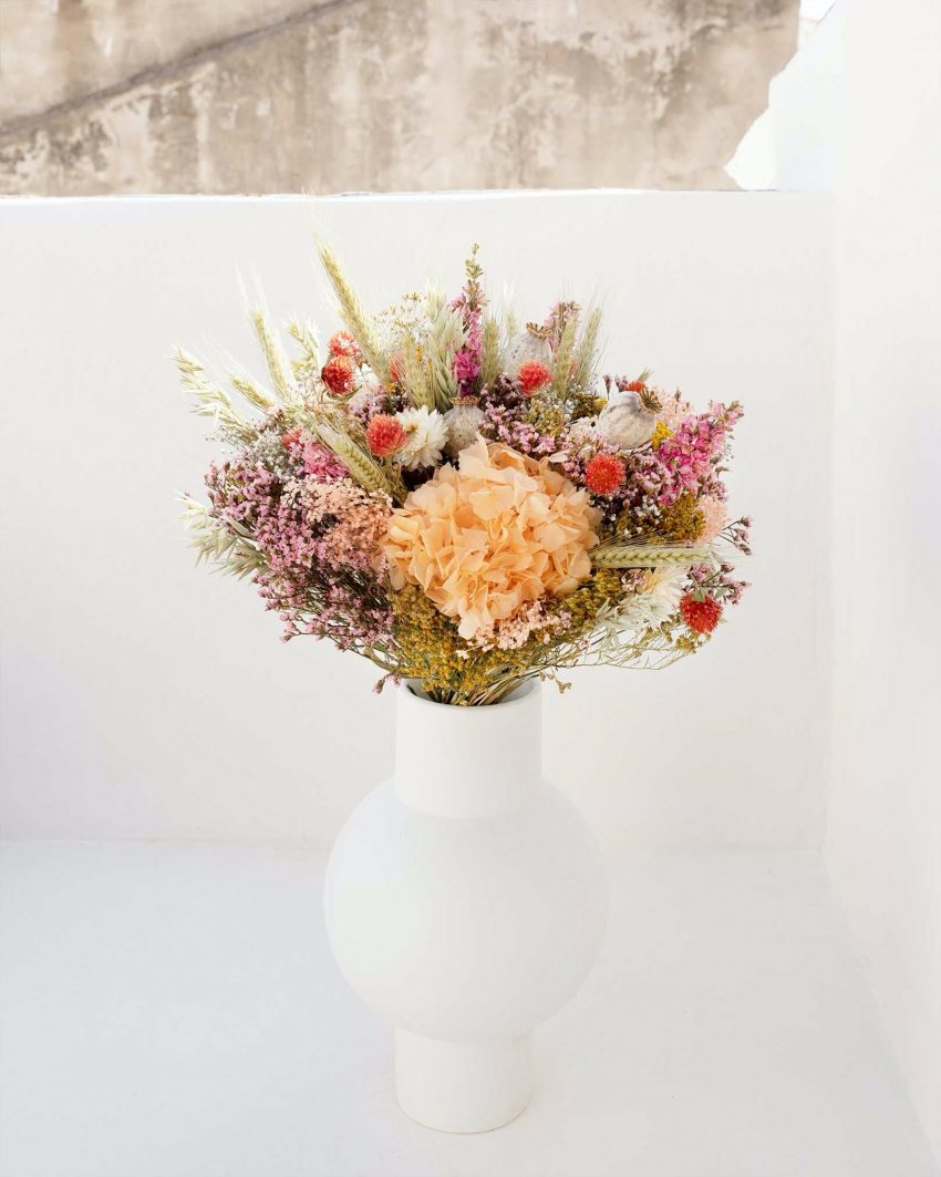 Caials 1 ok Bouquet de fleurs séchées Caïals Rosa Cadaqués