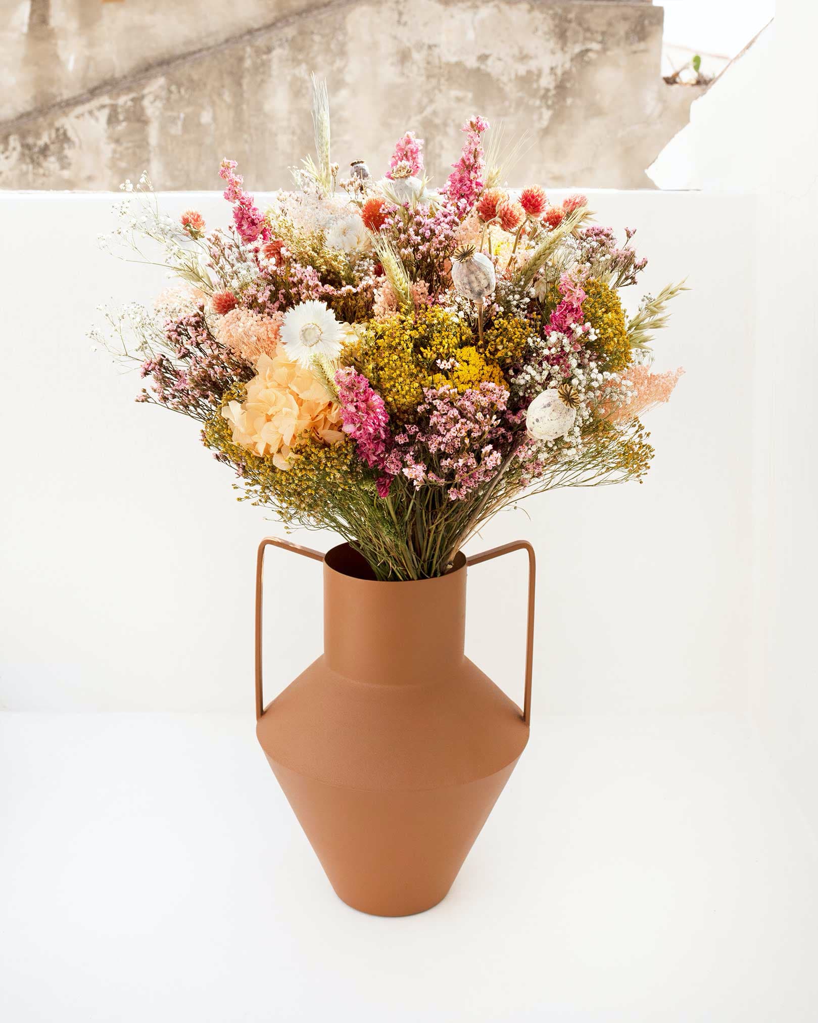 Bouquet de fleurs séchées Caïals Rosa Cadaqués Bouquet de fleurs séchées Caïals Rosa Cadaqués