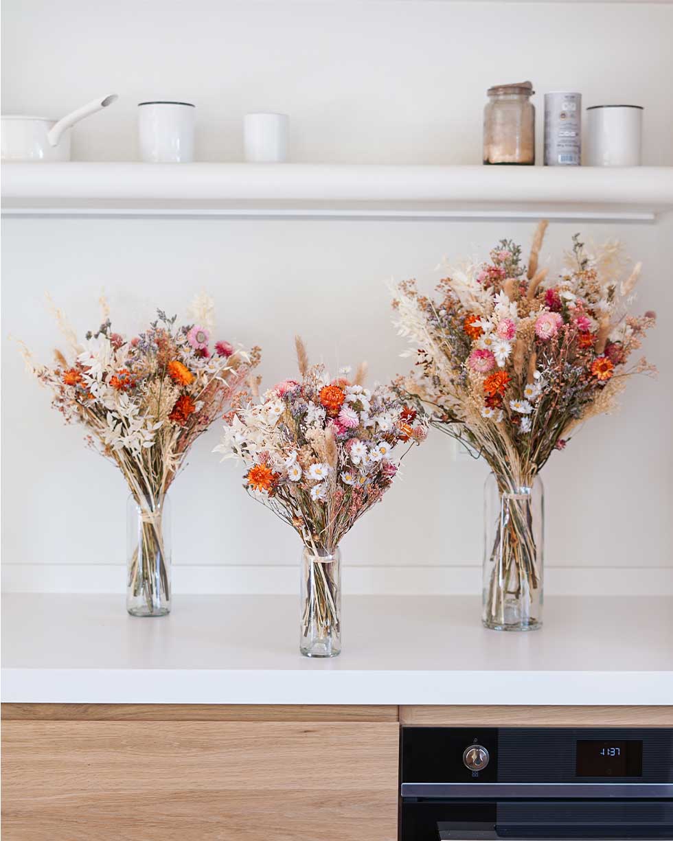 SANDOR - Bouquet de FLEURS SÉCHÉES - Livraison Toulouse - Calypso Fleurs