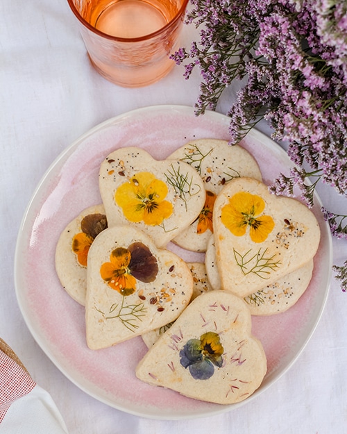 biscuits fleuris