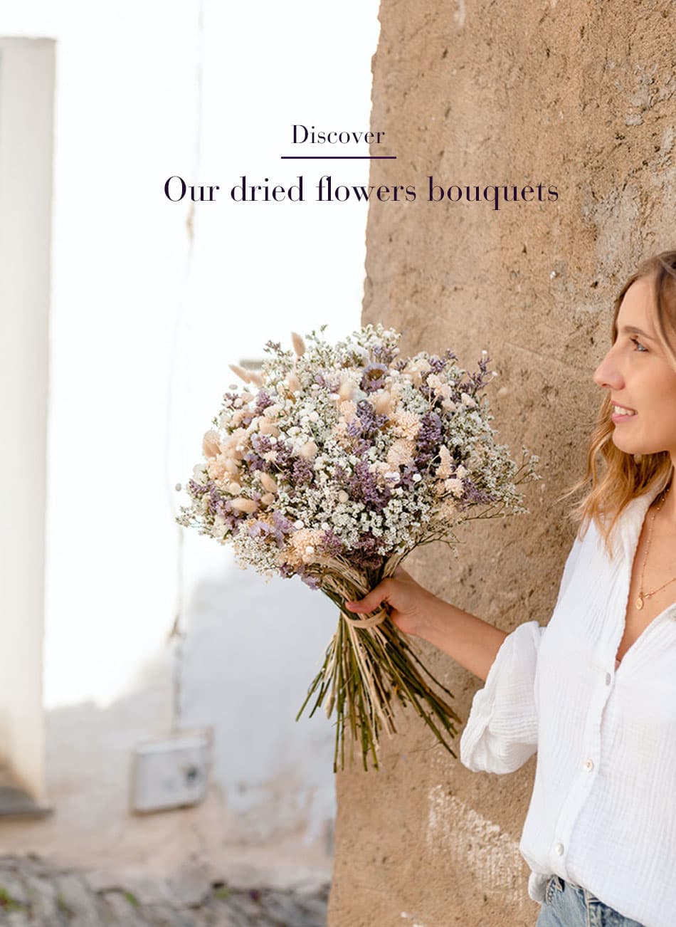 Rosa Cadaqués Your dried flower shop Delivery in Europe